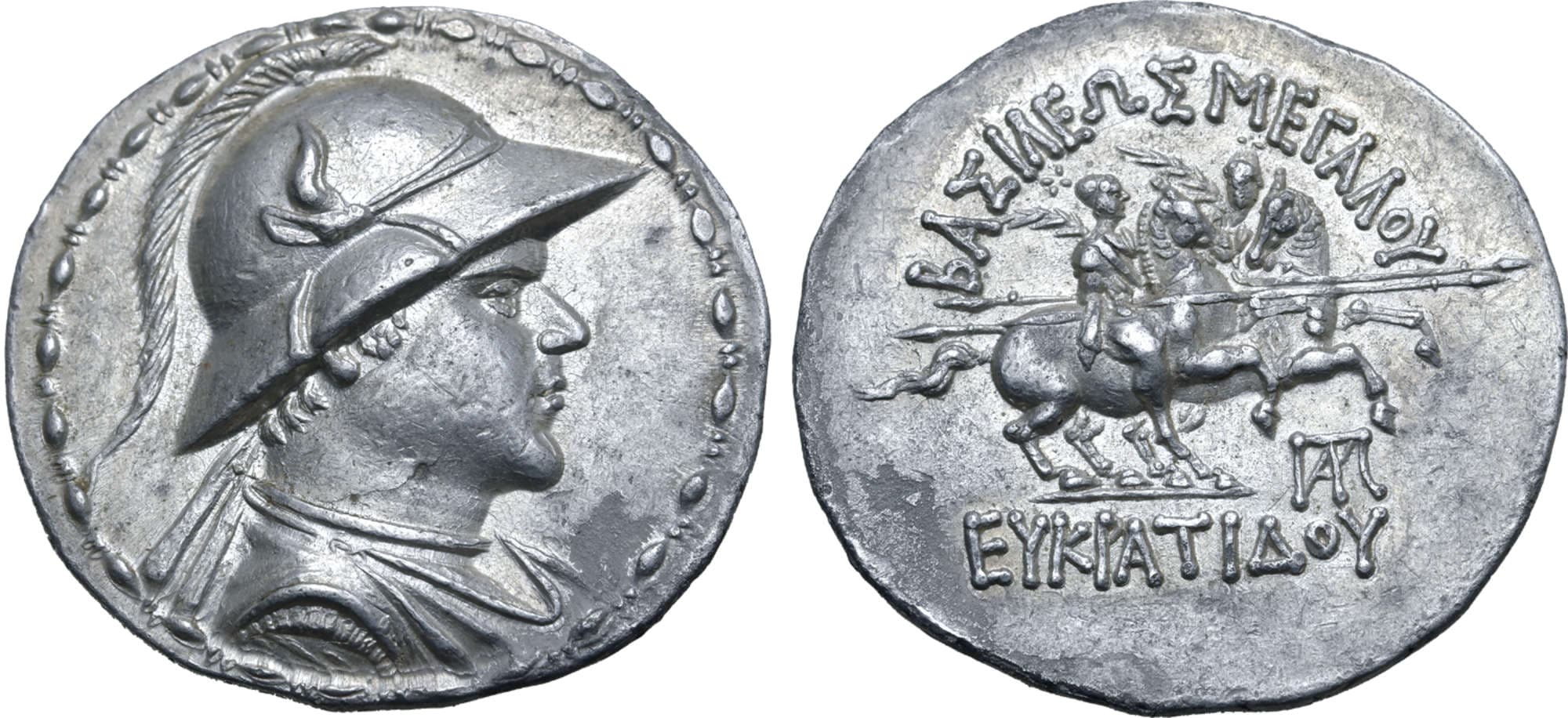 Eukratides Megas Tetradrachm