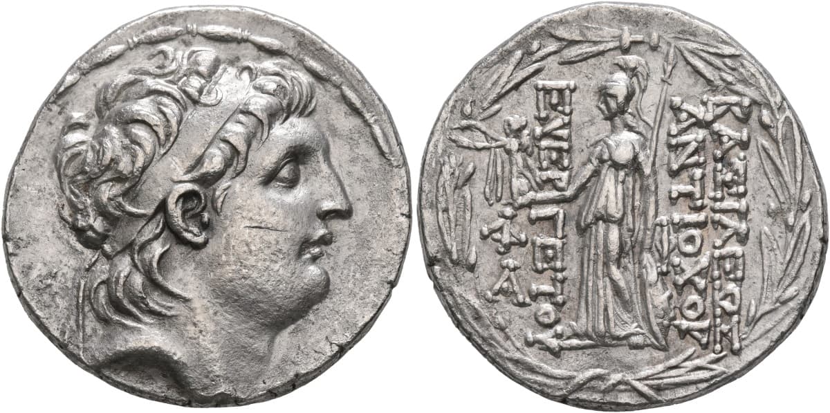 Antiochios VII Epiphanes Tetradrachm
