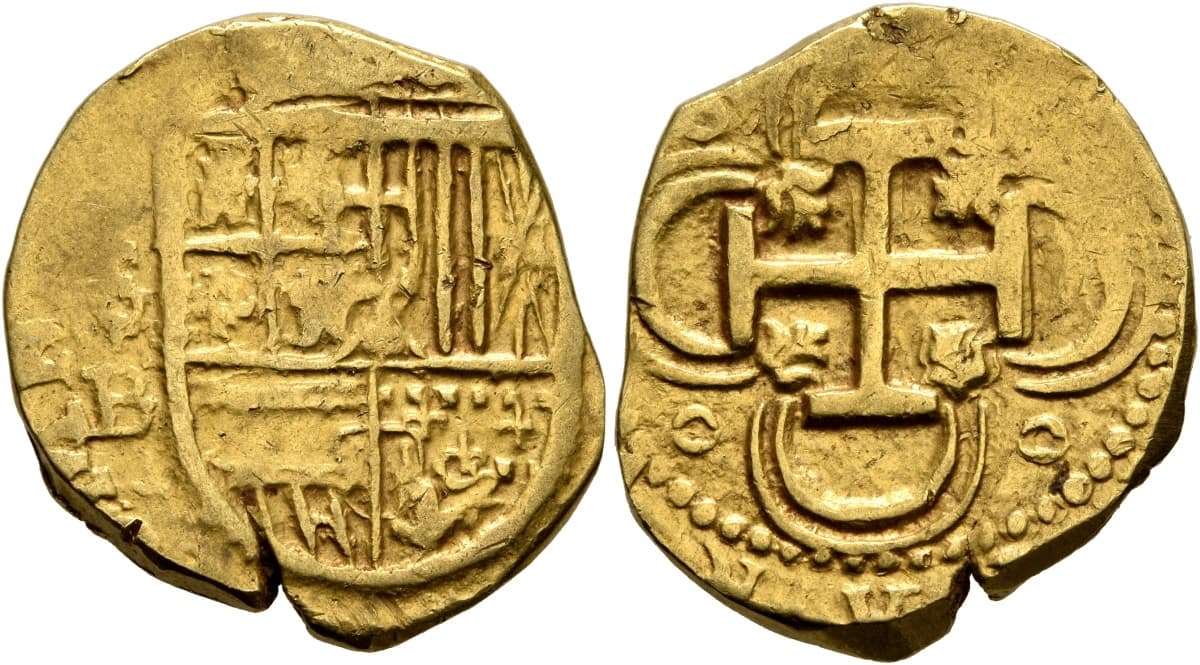 Philip II 2 Escudos